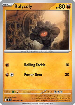 Rolycoly (Temporal Forces 093/162)