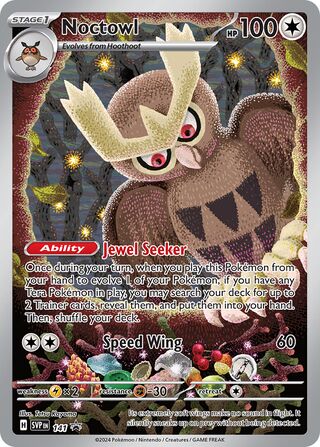 Noctowl (SV Black Star Promos 141)