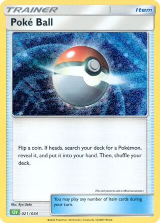 Poké Ball (Pokémon TCG Classic (Venusaur) 021/034)