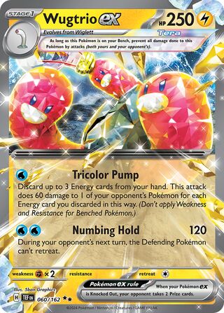Wugtrio ex (Temporal Forces 060/162)