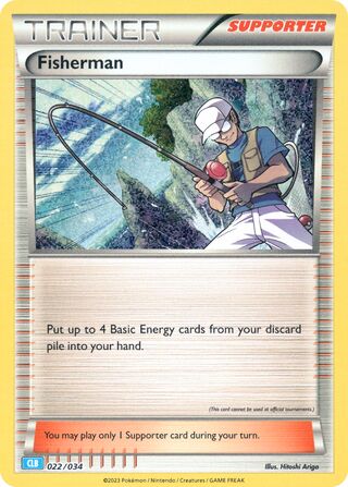 Fisherman (Pokémon TCG Classic (Blastoise) 022/034)