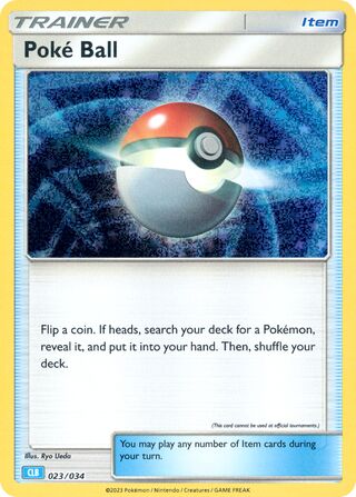 Poké Ball (Pokémon TCG Classic (Blastoise) 023/034)