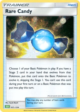 Rare Candy (Pokémon TCG Classic (Venusaur) 025/034)