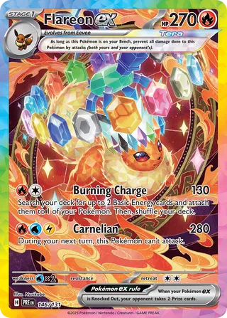 Flareon ex (Prismatic Evolutions 146/131)