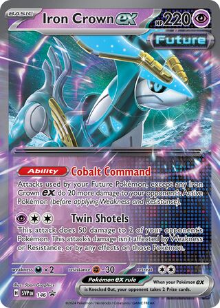 Iron Crown ex (SV Black Star Promos 146)