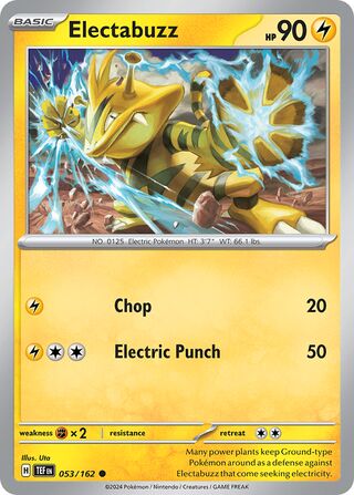 Electabuzz (Temporal Forces 053/162)