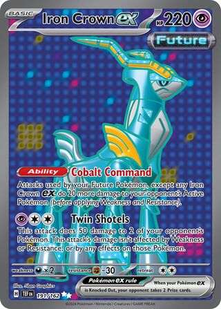 Iron Crown ex (Temporal Forces 191/162)