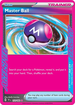 Master Ball (Temporal Forces 153/162)