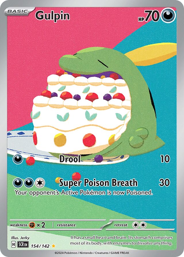Gulpin (Stellar Crown 154/142) (International TCG) TCG Collector