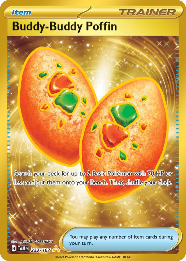 BuddyBuddy Poffin (Twilight Masquerade 223/167) (International TCG