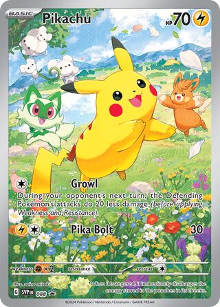 Pikachu (SV Black Star Promos 088)