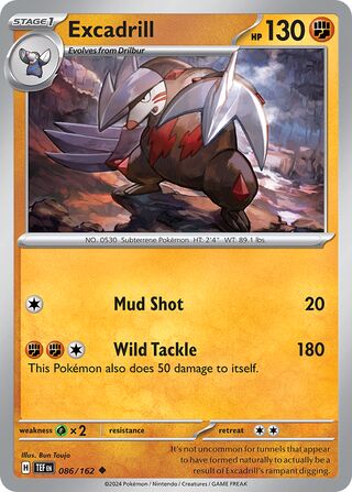 Excadrill (Temporal Forces 086/162)