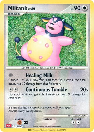Miltank (Pokémon TCG Classic (Charizard) 017/034)