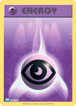 Psychic Energy (Pokémon TCG Classic (Blastoise) 034/034)