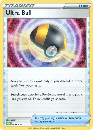 Ultra Ball (Pokémon TCG Classic (Venusaur) 030/034)