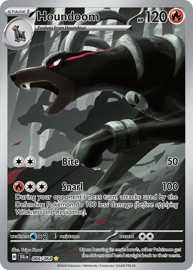 066/064 Houndoom SFA Illustration Rare