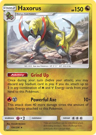 Haxorus (Unified Minds 156/236)