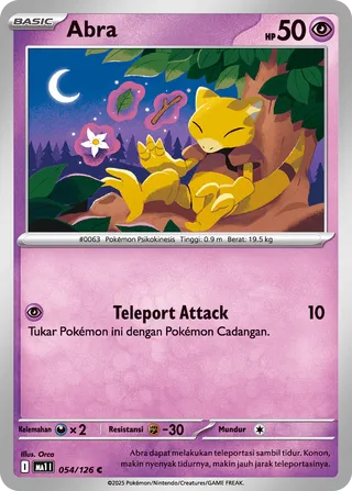 Abra (Mega Evolution 054/126)