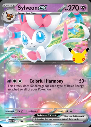 Sylveon ex (Mega Evolution Promos 100)