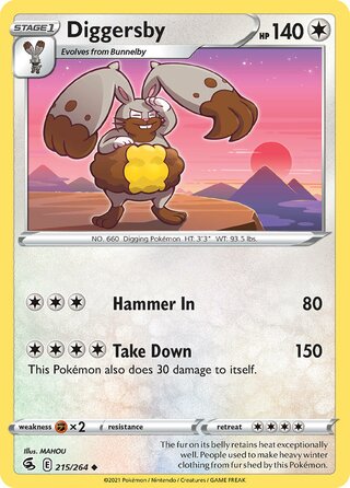 Diggersby (Fusion Strike 215/264)