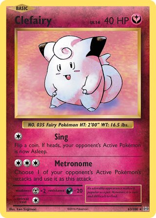 Clefairy (Evolutions 63/108)