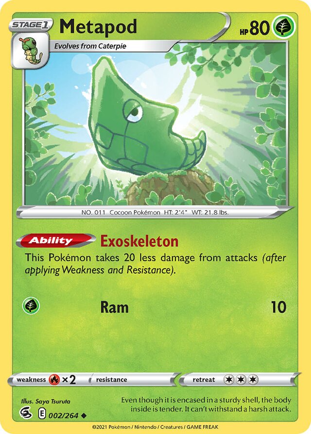 002/264 Metapod FST Uncommon