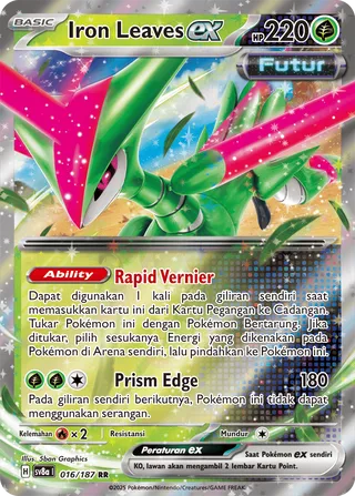 Iron Leaves ex (Terastal Festival ex 016/187)