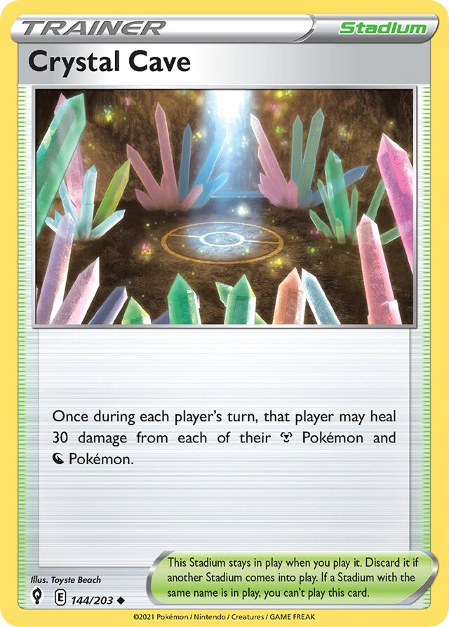 144/203 Crystal Cave EVS Uncommon