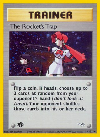 The Rocket's Trap (Gym Heroes 19/132)