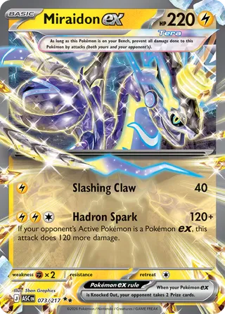Miraidon ex (Ascended Heroes 073/217)