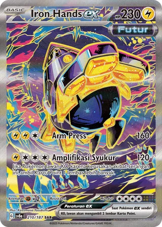 Iron Hands ex (Terastal Festival ex 210/187)