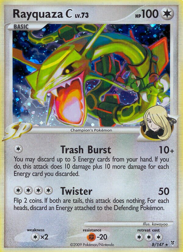 Rayquaza Pokémon C Supreme Victors 8/147 Rare Holo
