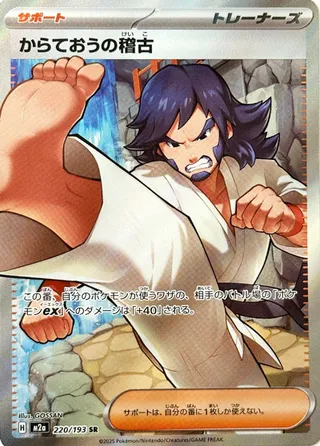 220/193 Black Belt's Trainingからておうの稽古 SR