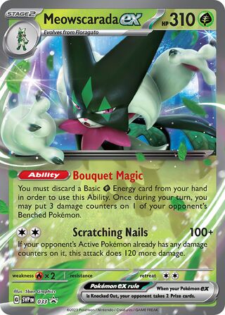 033 Meowscaradaex SVP PROMO