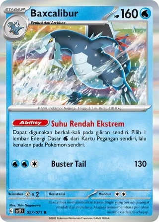 Baxcalibur (Snow Hazard 027/071)