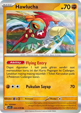 Hawlucha (Scarlet ex 045/078)