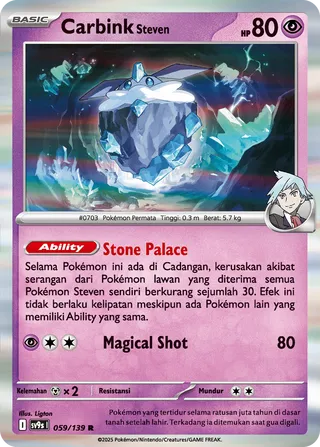 Steven's Carbink (Bonds of Destiny 059/139)