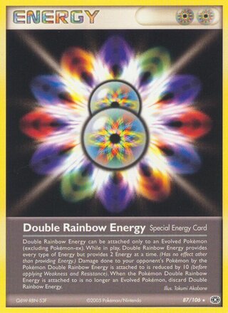 Double Rainbow Energy (EX Emerald 87/106)