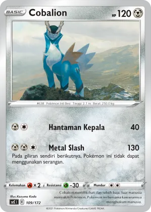 Cobalion (Evolution V Starter Deck 109/172)