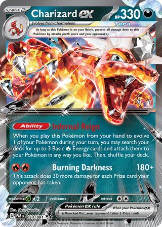 Charizard ex (Paldean Fates 054/091)
