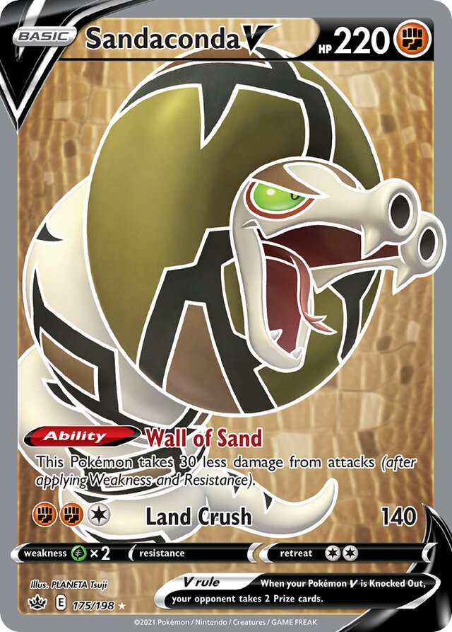 175/198 SandacondaV CRE Rare Ultra