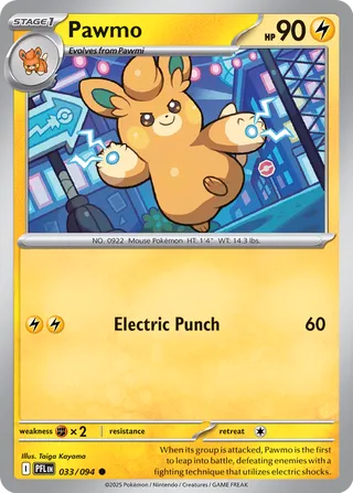 Pawmo (Phantasmal Flames 033/094)