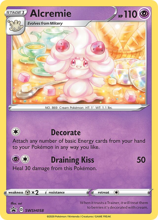 SWSH058 Alcremie SSP PROMO