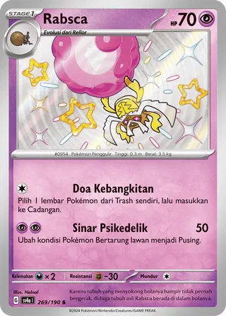Rabsca (Shiny Treasure ex 269/190)