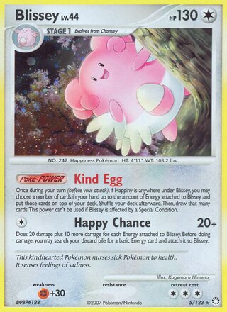 Blissey (Mysterious Treasures 5/123)