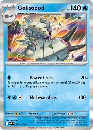 Golisopod (Black Shine 038/170)