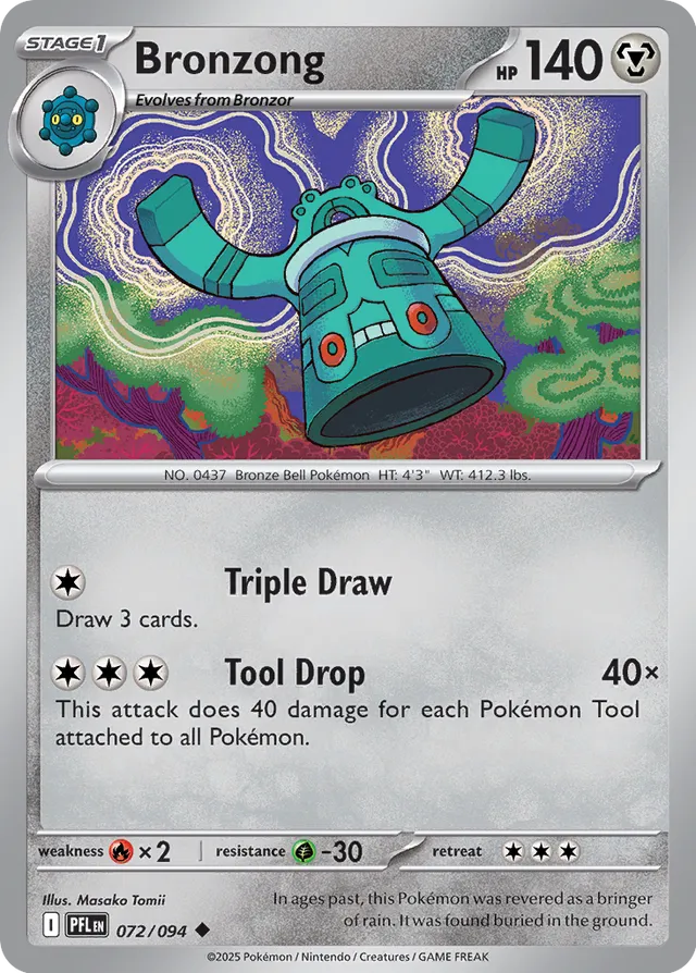 072/094 Bronzong PFL Uncommon