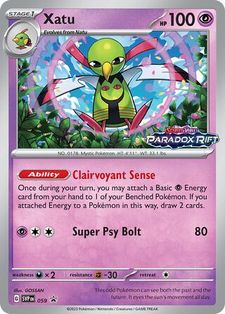 059 Xatu SVP PROMO