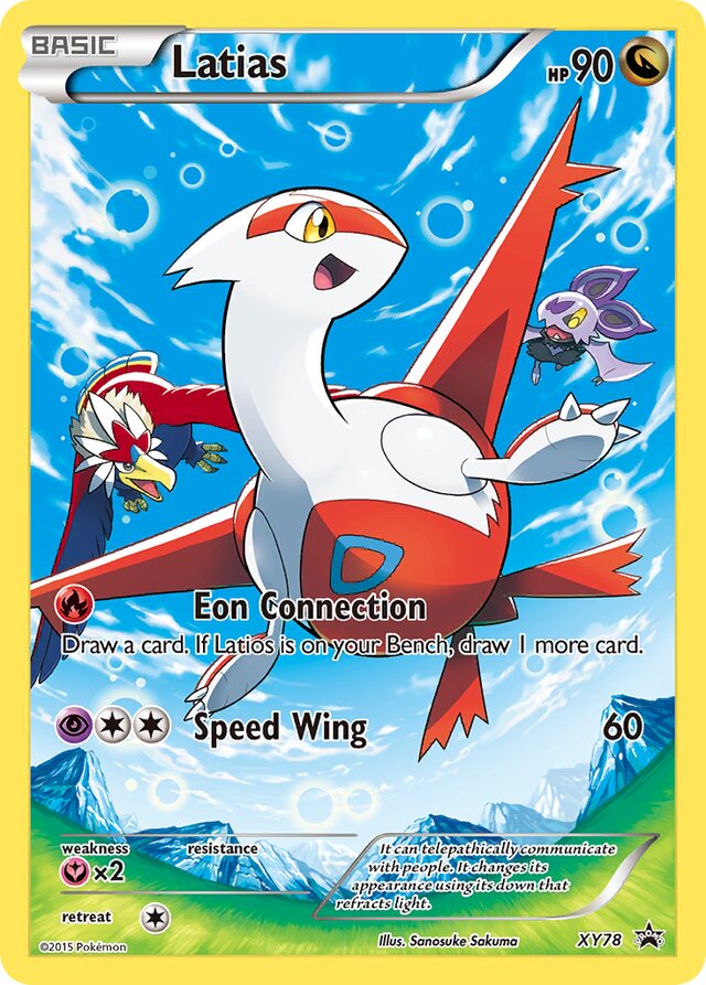 Latias XY Black Star Promos XY78 PROMO