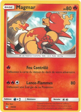 Magmar (McDonald's Collection 2019 (French) 10/40)